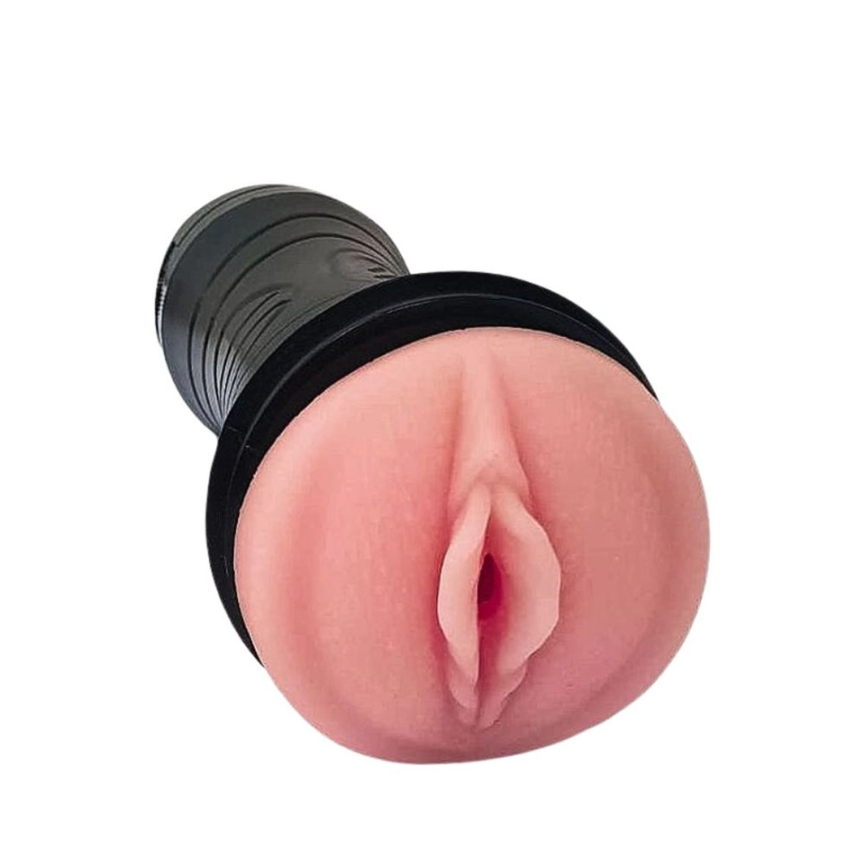 Masturbador vagina em formato de lanterna com vibro - 2