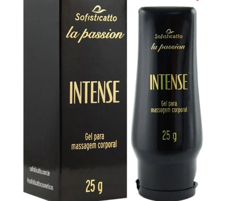 Gel anestésico intense sofsticatto 25g