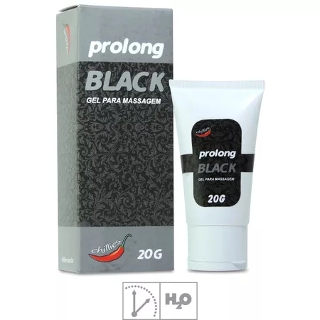 Gel retardante de ejaculação Prolong black 20g