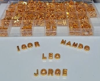 Letras passantes para calcinha 
