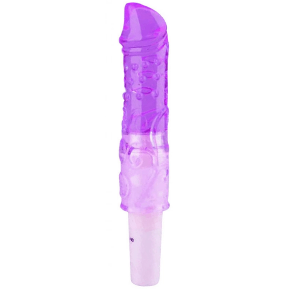 Vibrador com capa removível formato penis
