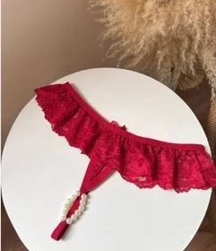 Calcinha tailandesa Vermelha M
