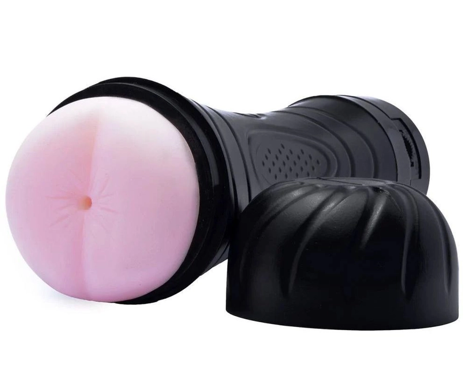 Masturbador Ânus com vibrador formato de lanterna 