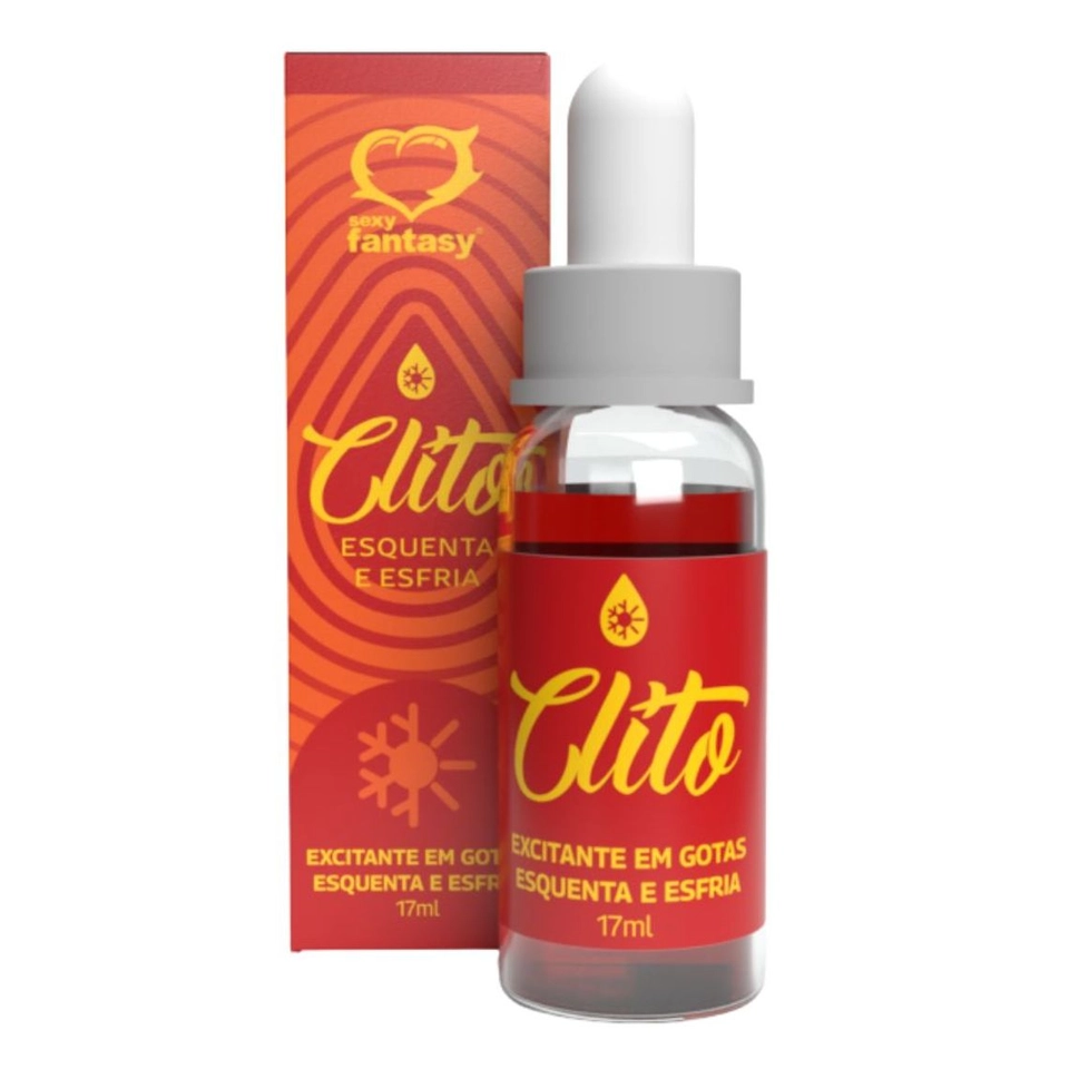 Excitante feminino esquenta e esfria clito 17ml