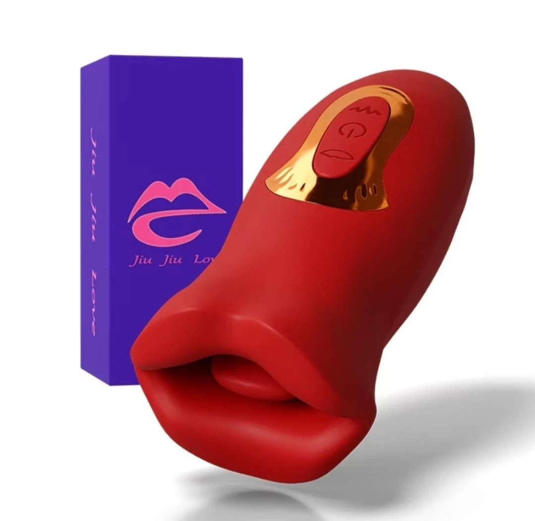 Vibrador Sugador em formato de boca  - 3