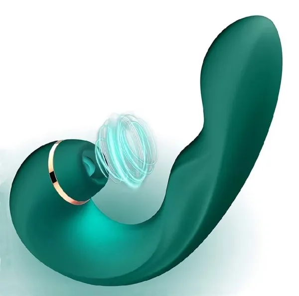Sugador com Pulsação e Vibrador Clitóris Ponto G Recarregável (Multifuncional 3 em 1)