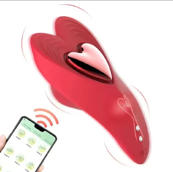 Vibrador de calcinha magnético controle por App