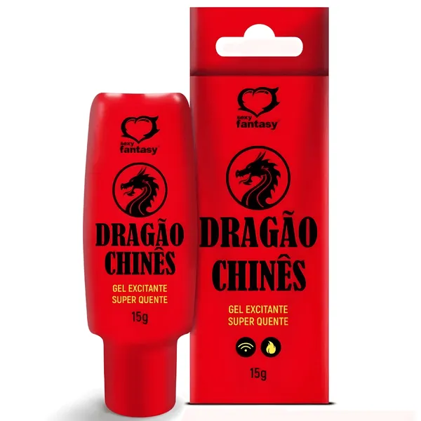 Gel exitante unisex dragao chinês 