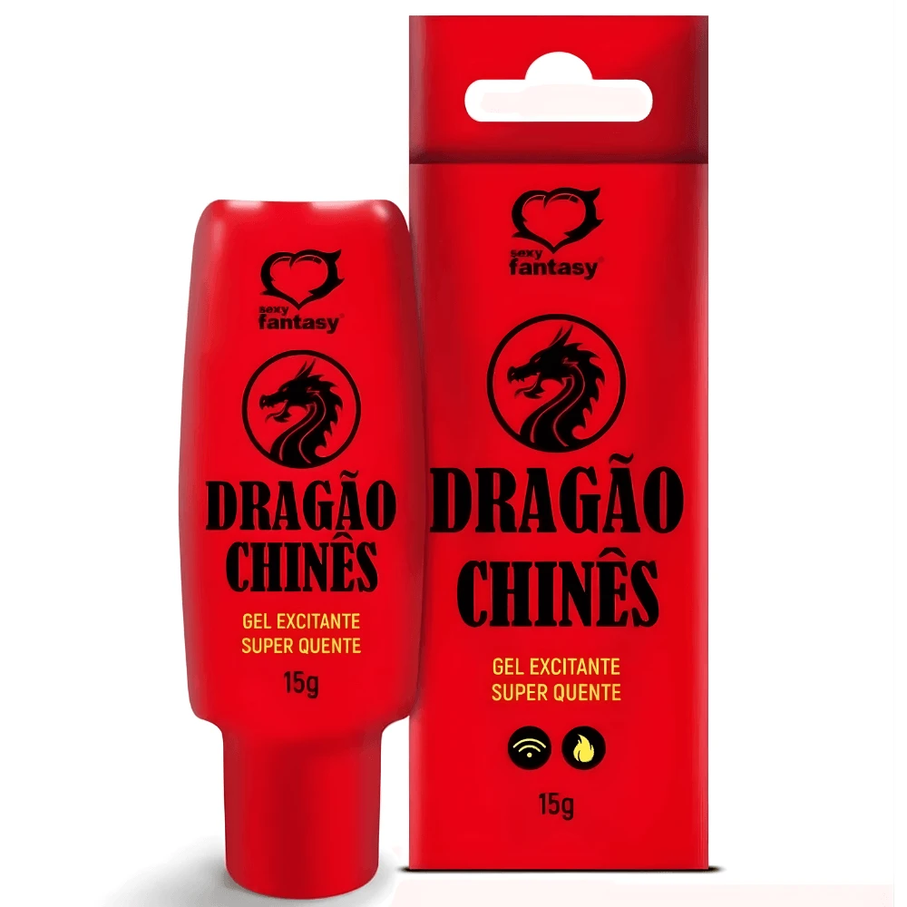 Gel exitante unisex dragao chinês  - 1