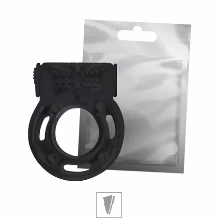 Anel peniano com vibro Preto