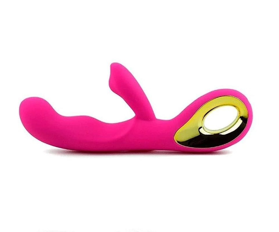 Vibrador ponto g com estimulador de clitoris 10 vibrações 