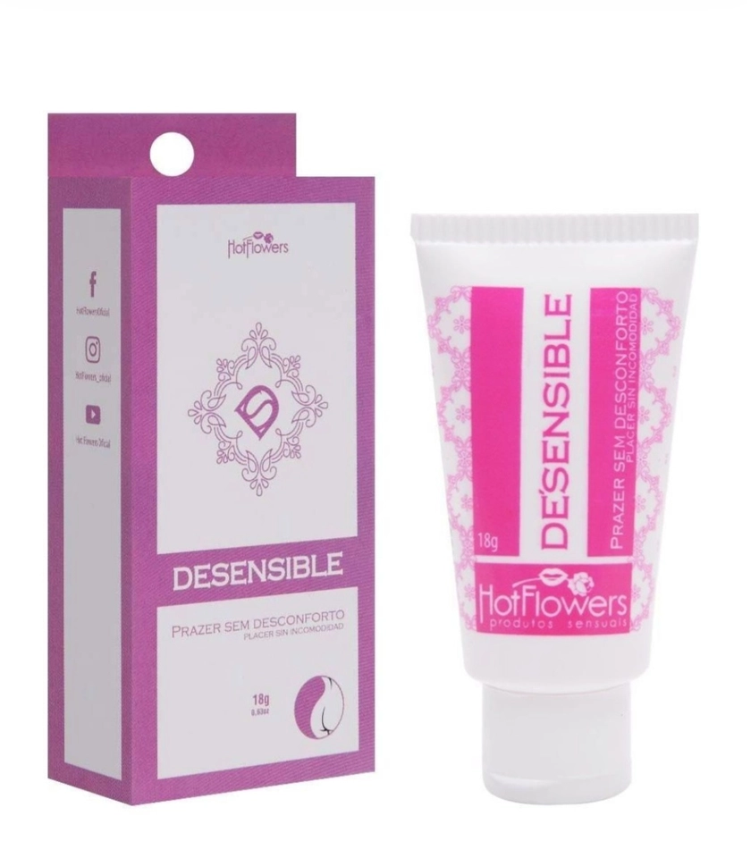 Gel anestésico desensible 18g