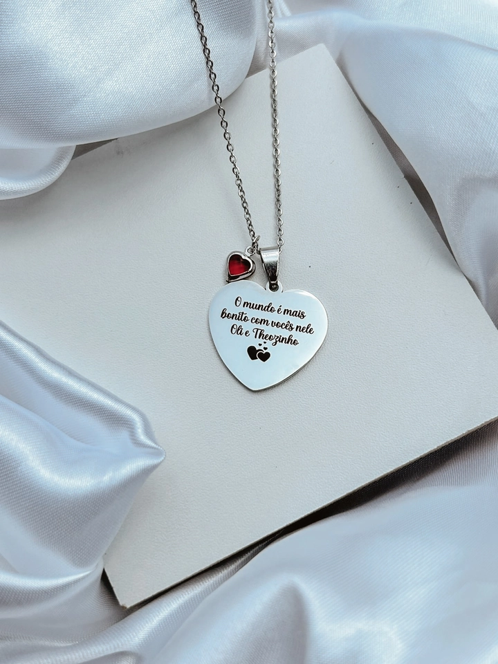 Colar personalizado aço inox  - 3