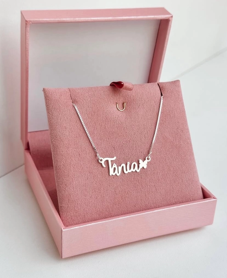  Colar personalizado Fonte baby  - 1