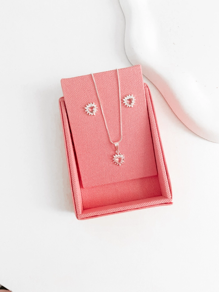 Conjunto Amanda Rosa 