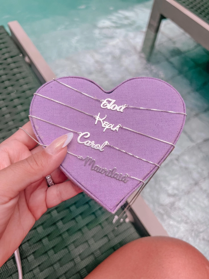 Colar Personalizado nome  - 3