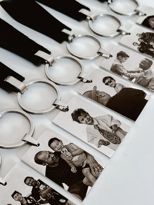 Chaveiro personalizado + couro  - imagem 2