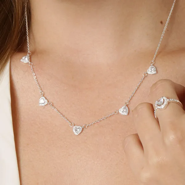 Conjunto coração cristal  - imagem 2