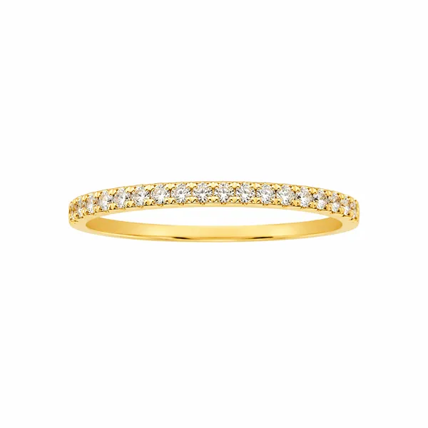 Anel Aparador cravejado Dourado 