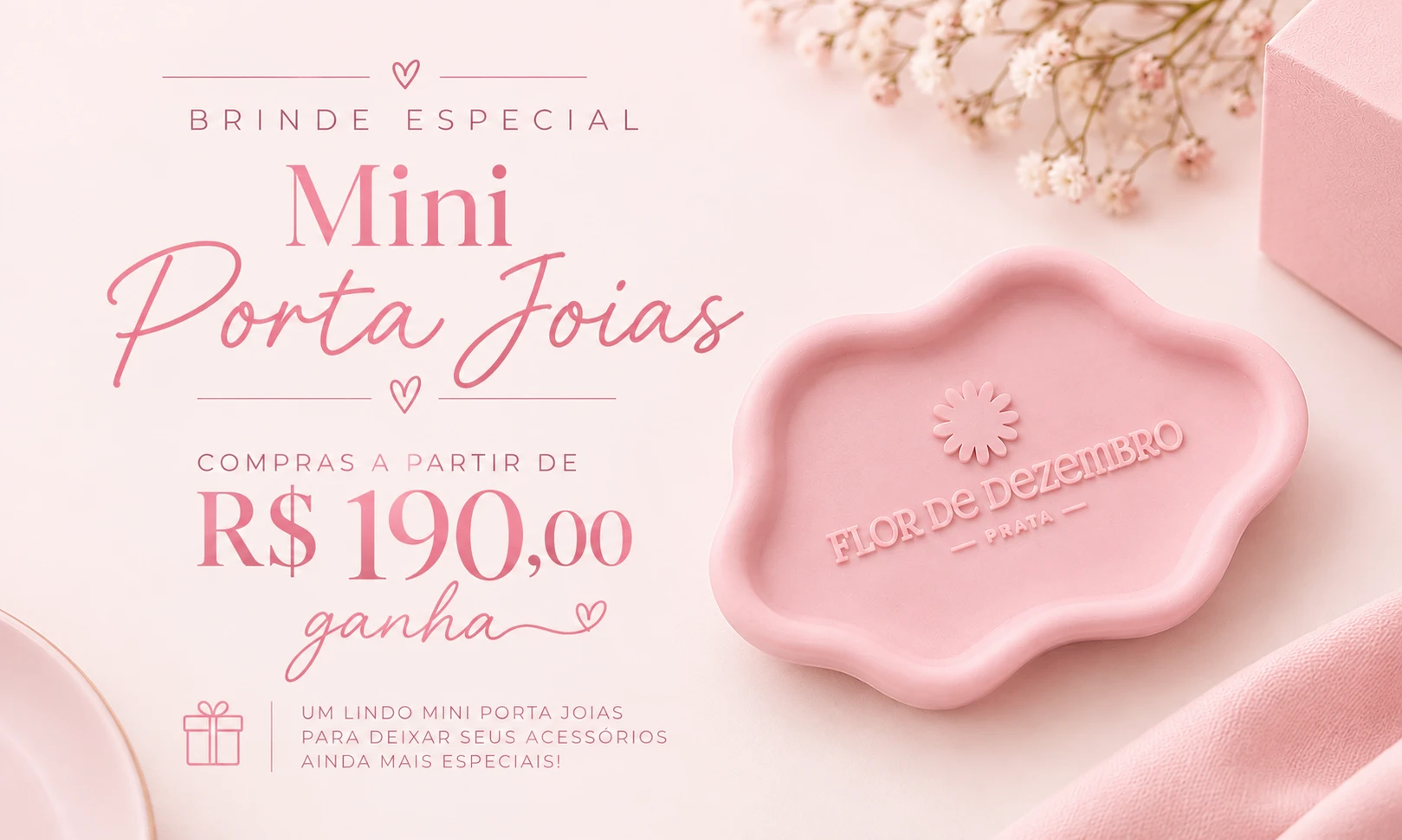 FLOR DE DEZEMBRO PRATAS