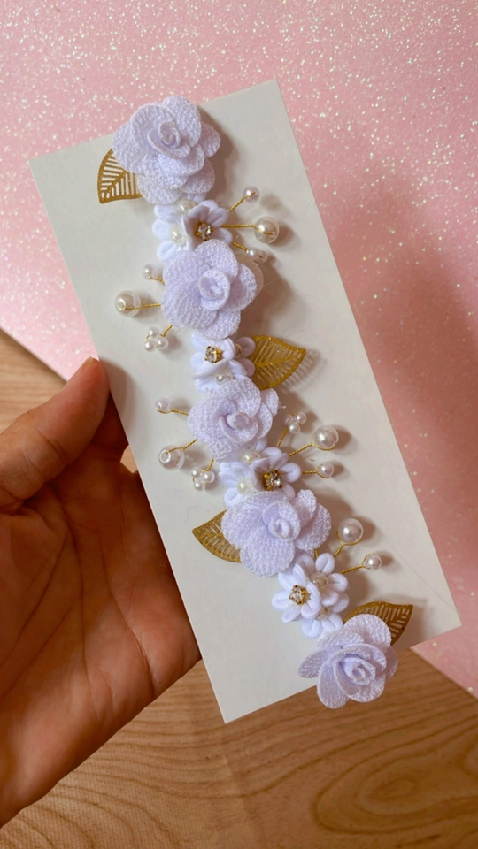 Headband para batismo - imagem 3