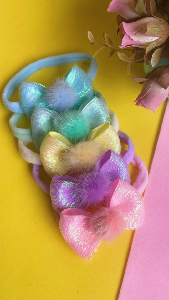 Faixinha pompom