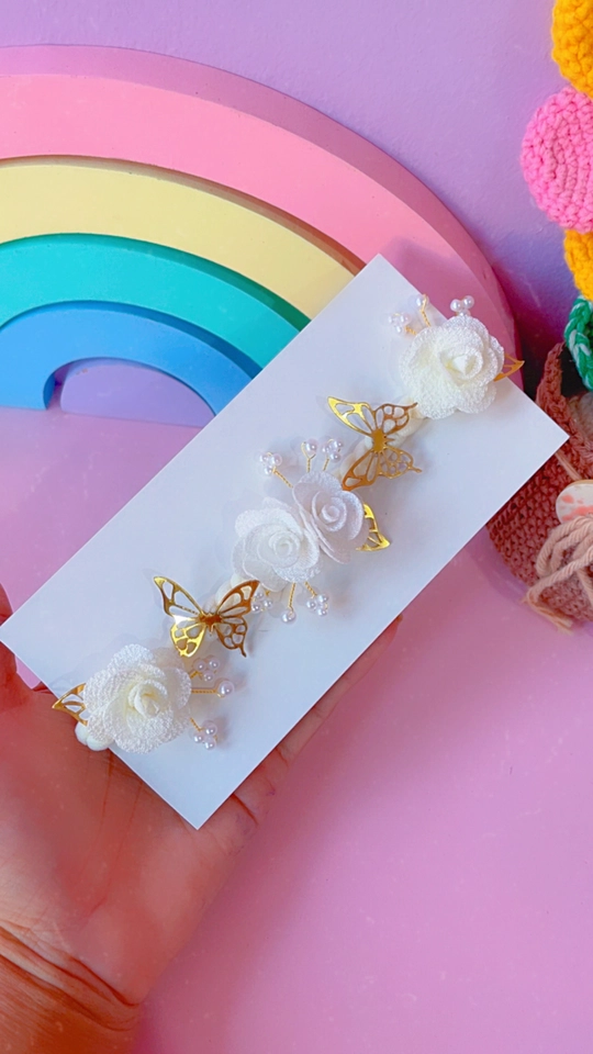 Headband para batismo - imagem 1