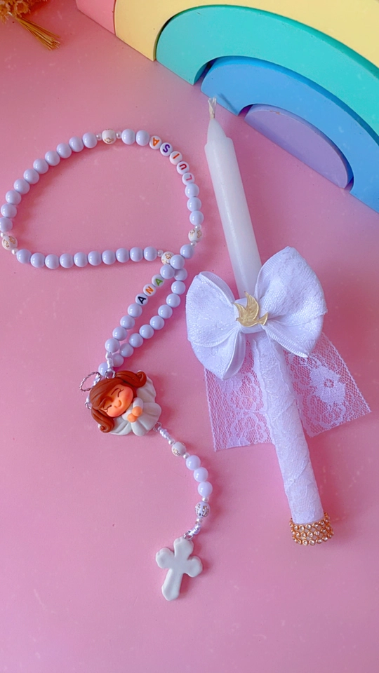 Vela para batizado - imagem 1