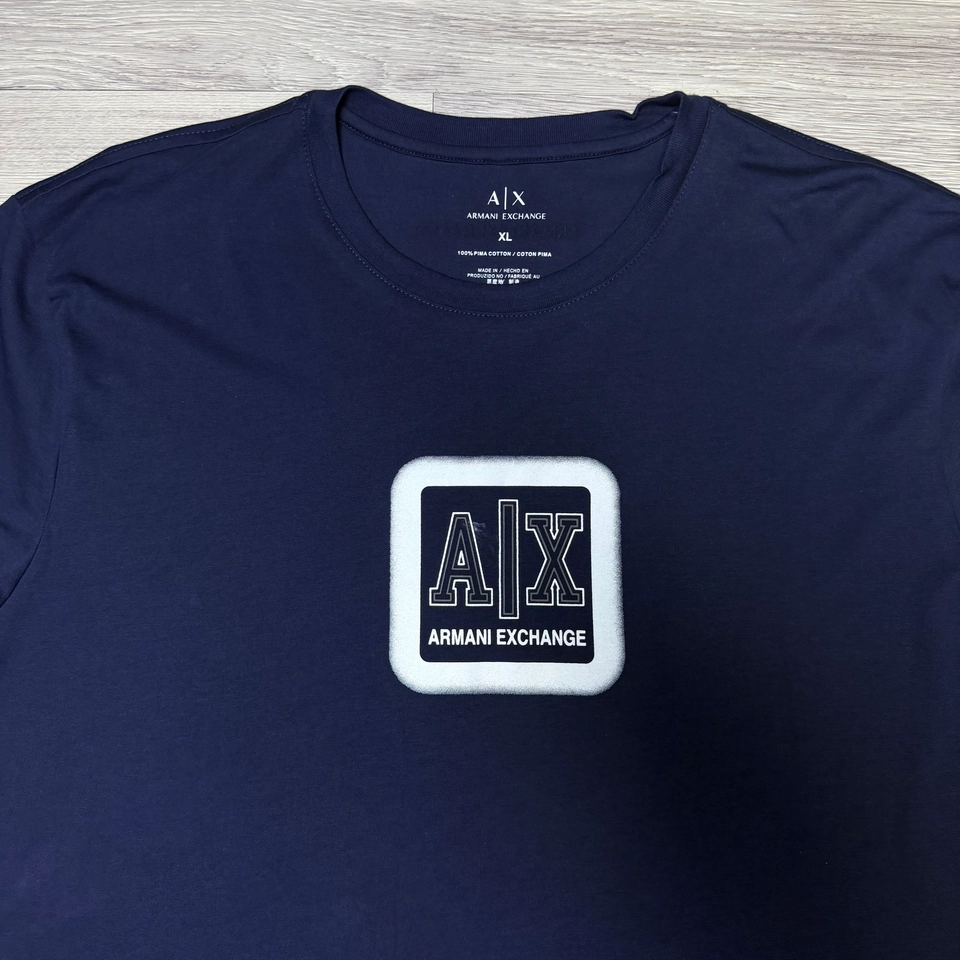 Camiseta ARMANI EXCHANGE logo central  - 2