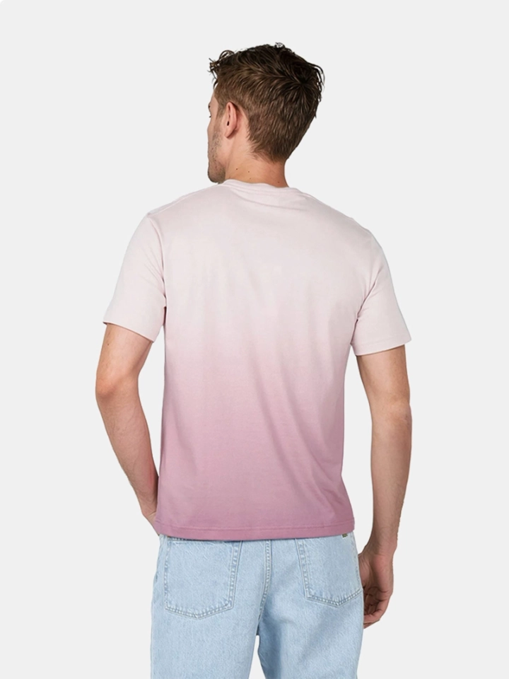 Camiseta Lacoste degradê rosa  - 2