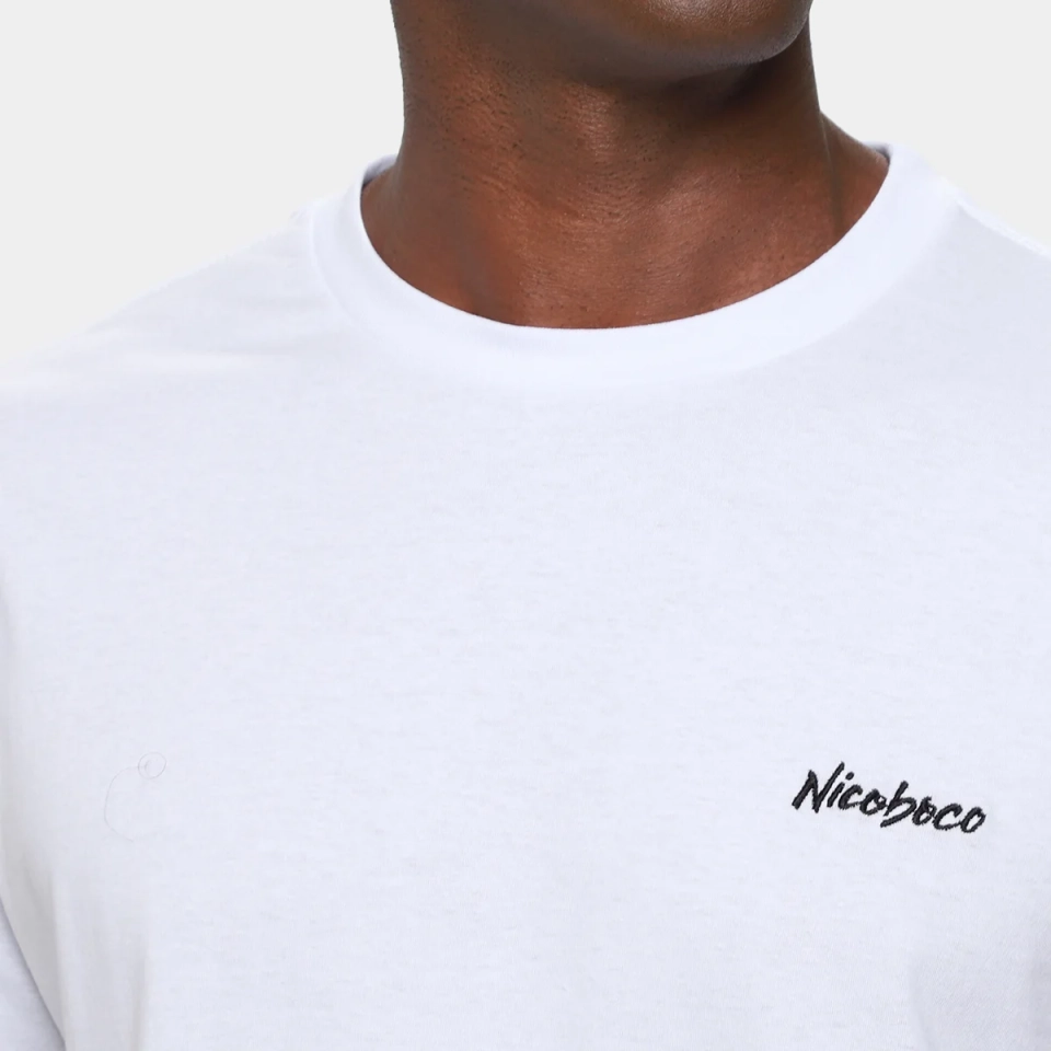 Camiseta Nicoboco Friday Masculina - Branco