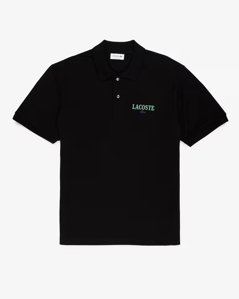 Polo Lacoste Paris preta  - 2