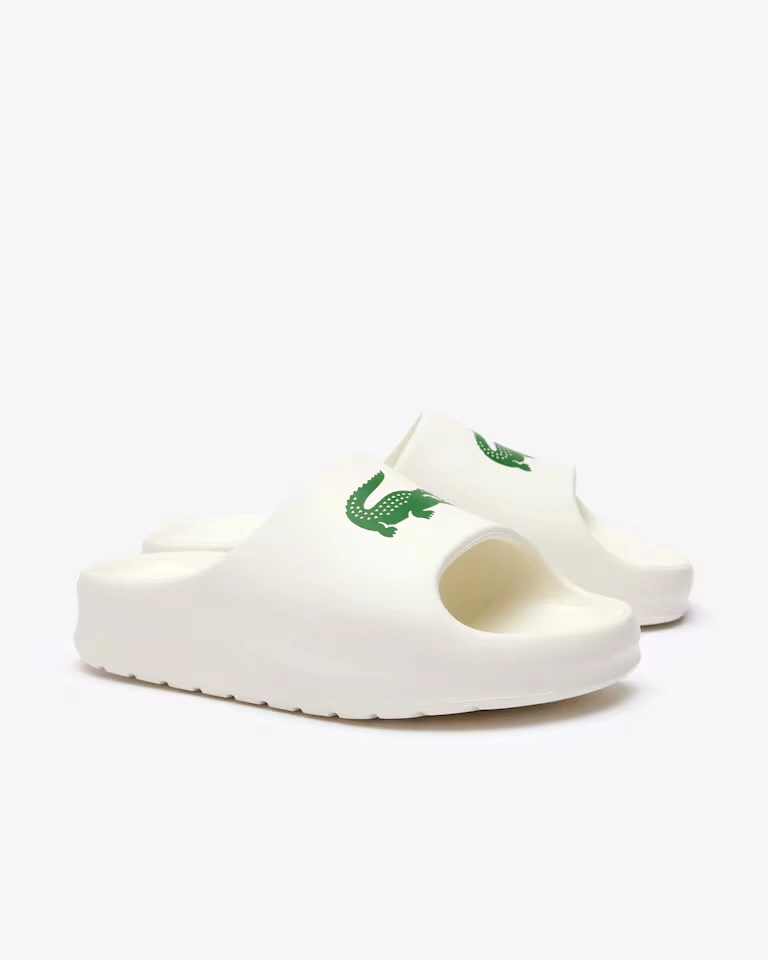 Slide Lacoste branco - 3