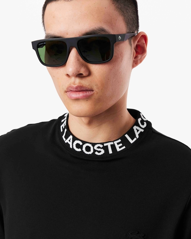 Camiseta Lacoste gola detalhada  - 2