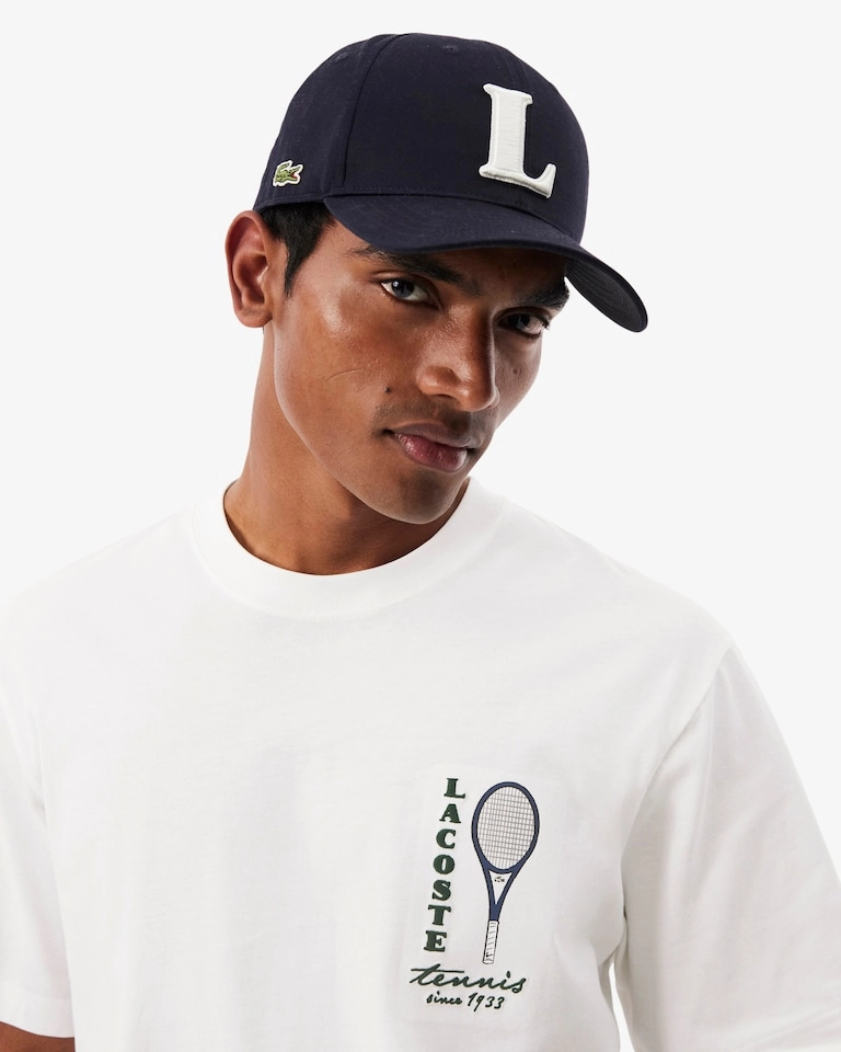 Camiseta Lacoste estampa tennis  - 5