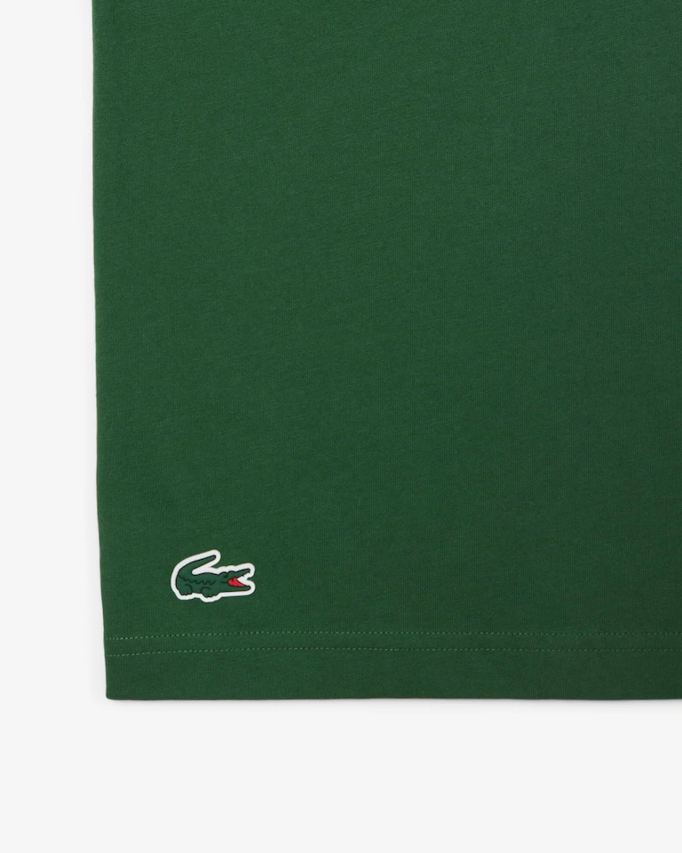 Camiseta Lacoste Tennis X Novak Djokovic verde  - 3