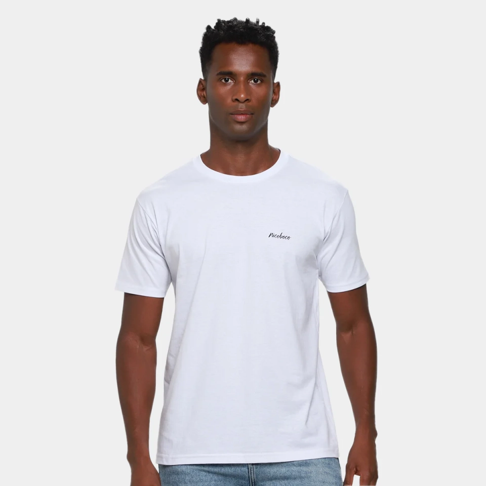 Camiseta Nicoboco Friday Masculina - Branco - 2