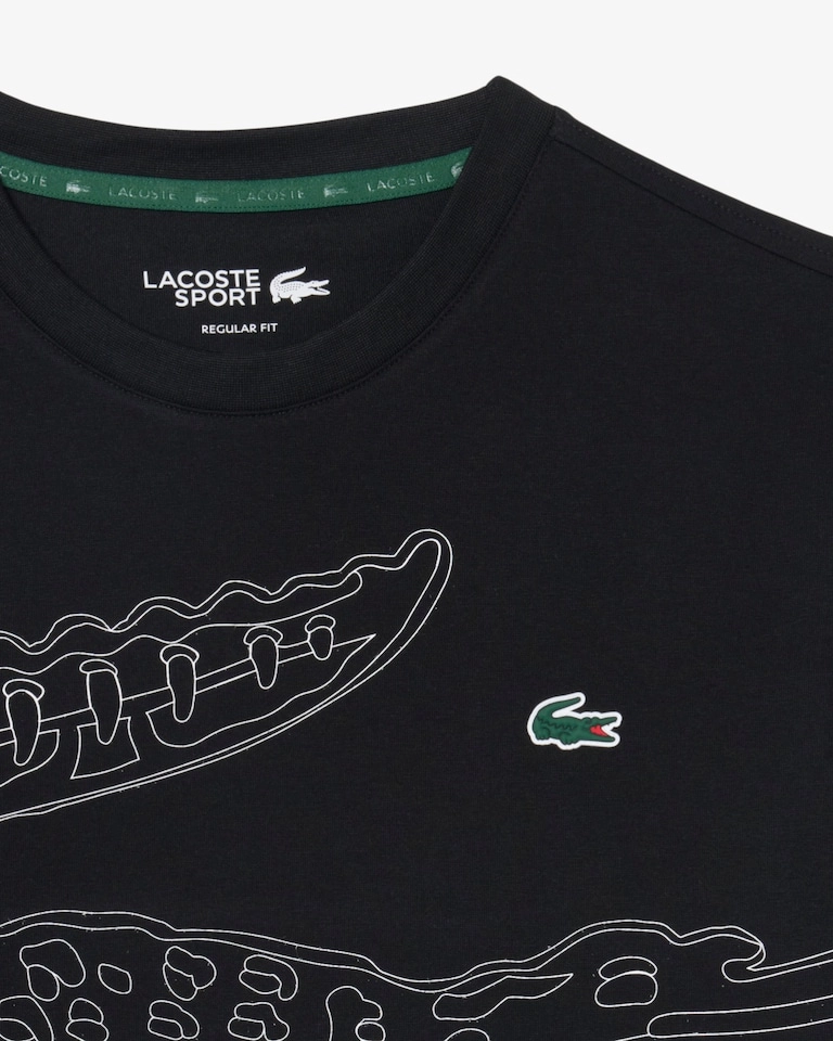 Camiseta Lacoste Estampado de Crocodilo e Tecnologia Ultra-Dry - 2