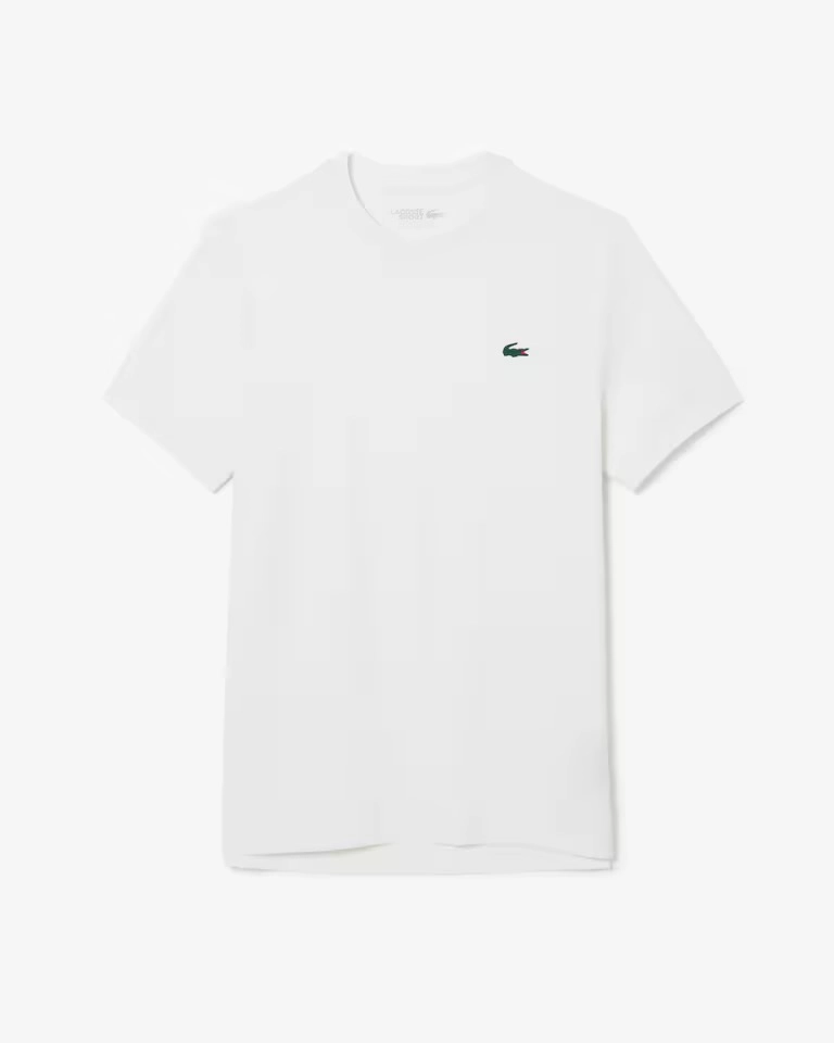 Camiseta Lacoste Sport branca Classic  - 1