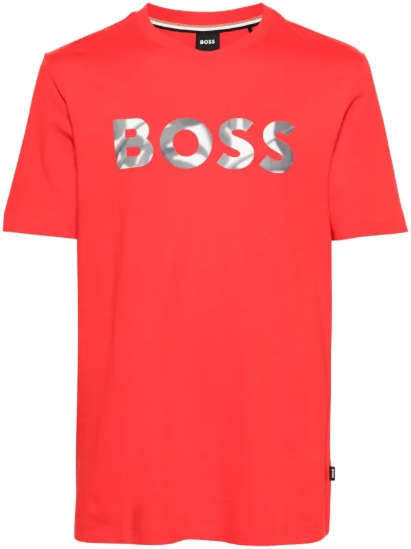 Camiseta Boss detalhe escuro  - 1
