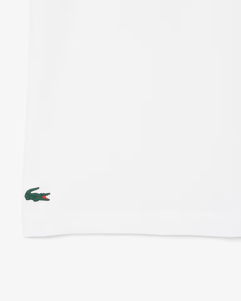 Camiseta Lacoste desfoque branca  - 3