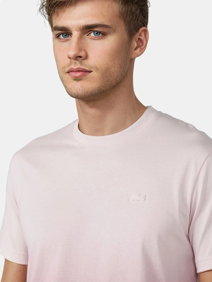 Camiseta Lacoste degradê rosa  - 3