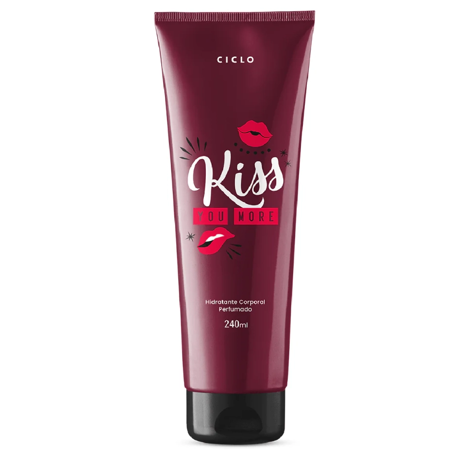 Creme hidratante KISS ME MORE 240ml