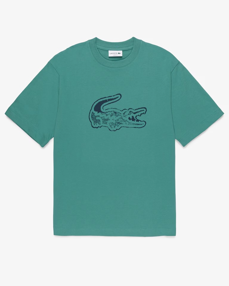 Camiseta Lacoste Modelagem Solta - 1