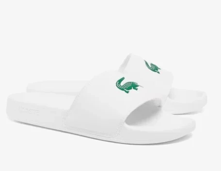 Slide Lacoste SERVE branca - 2