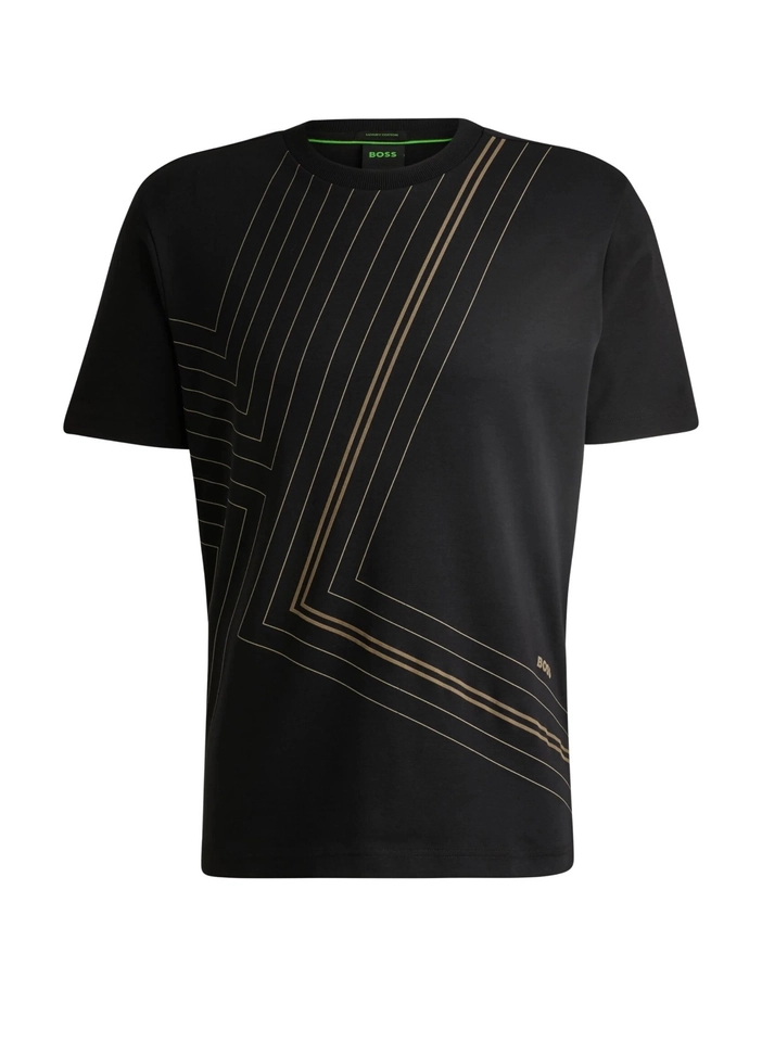Camiseta BOSS estampa gráfica gold - 2