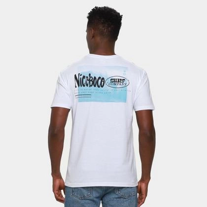 Camiseta Nicoboco Sking Masculina - preta  - 2