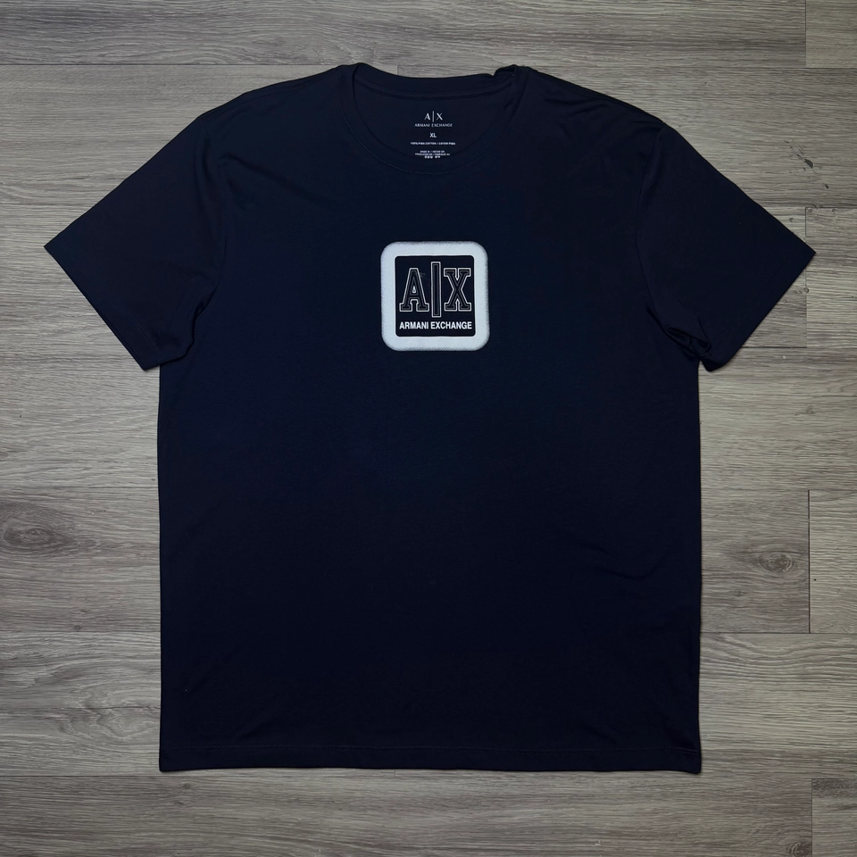 Camiseta ARMANI EXCHANGE logo central  - 1