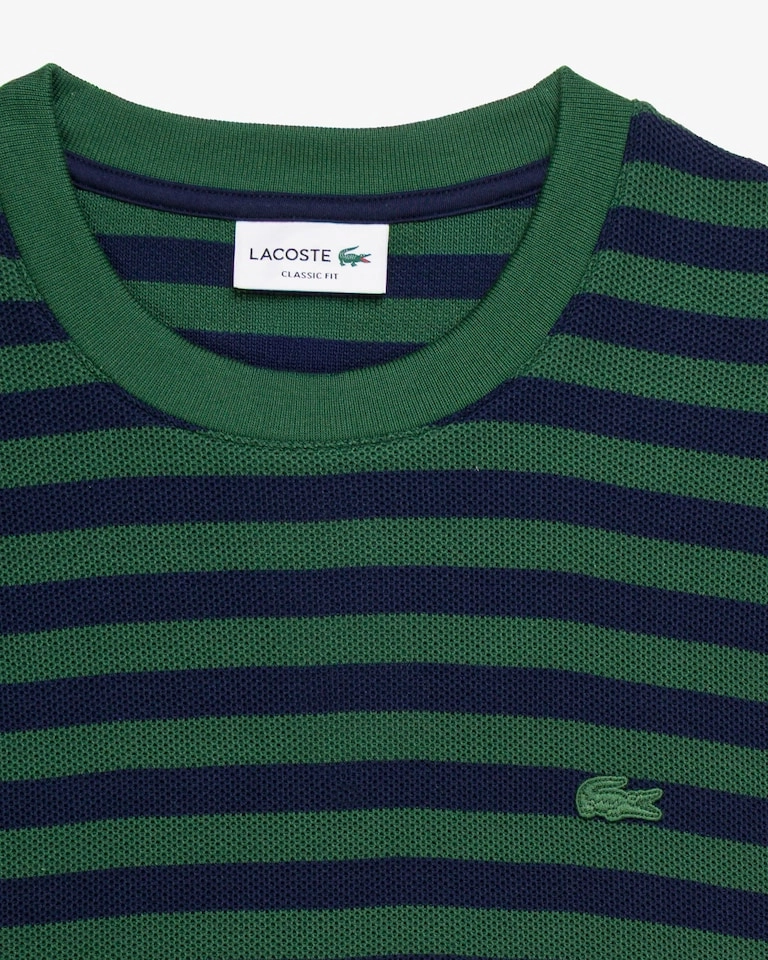 Camiseta Lacoste detalhe malha  - 2