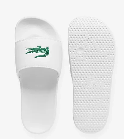 Slide Lacoste SERVE branca